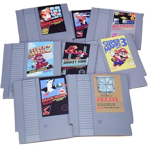 Assorted Designs Nintendo NES Game Coasters