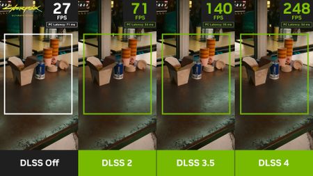 DLSS 4 multi frame generation