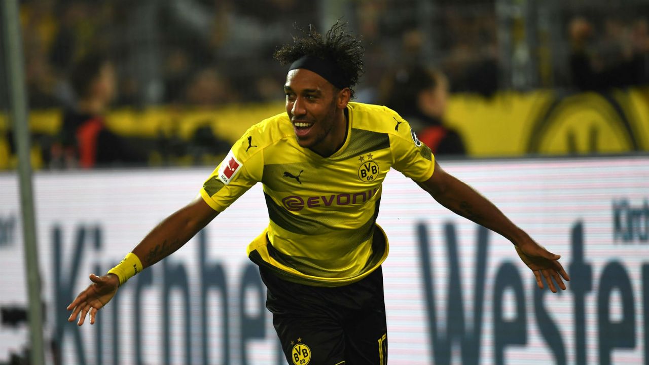 Pierre-Emerick Aubameyang Borussia Dortmund Liverpool