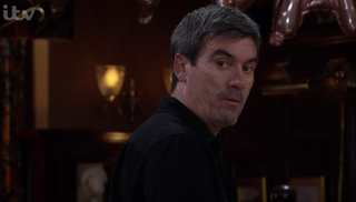 Cain is shocked to hear Faith's cancer is terminal in Emmerdale