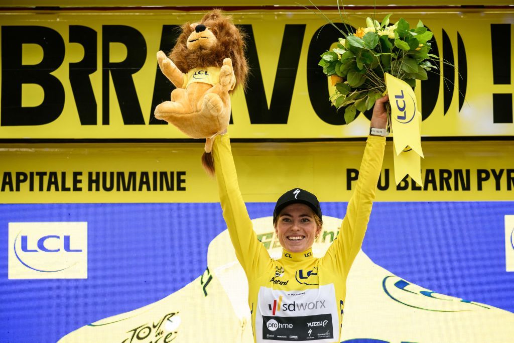 Demi Vollering (SD Worx) won the 2023 Tour de France Femmes