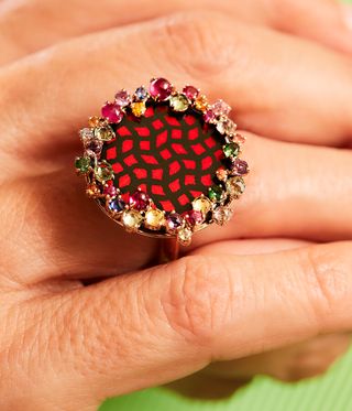 red ring by Francesca Villa