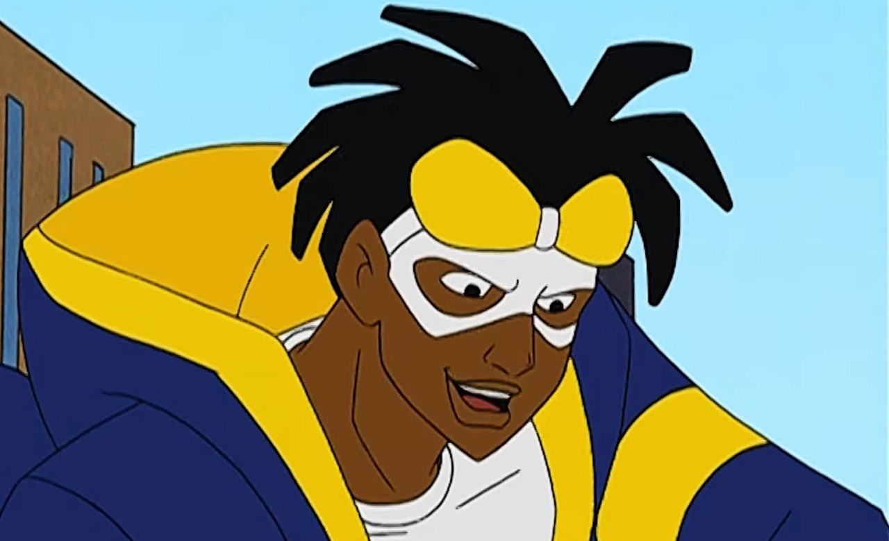 Static fighting Hotstreak on Static Shock