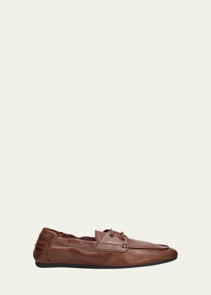 Leather Driver Loafers