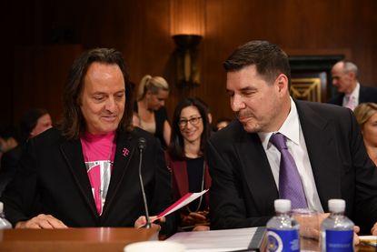 John Legere and Marcelo Claure