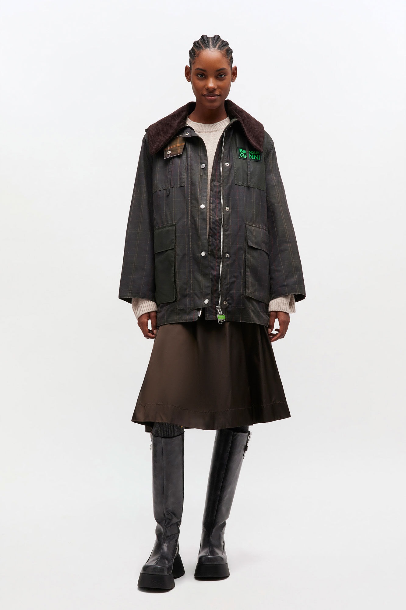 Waxed Jacket in Green