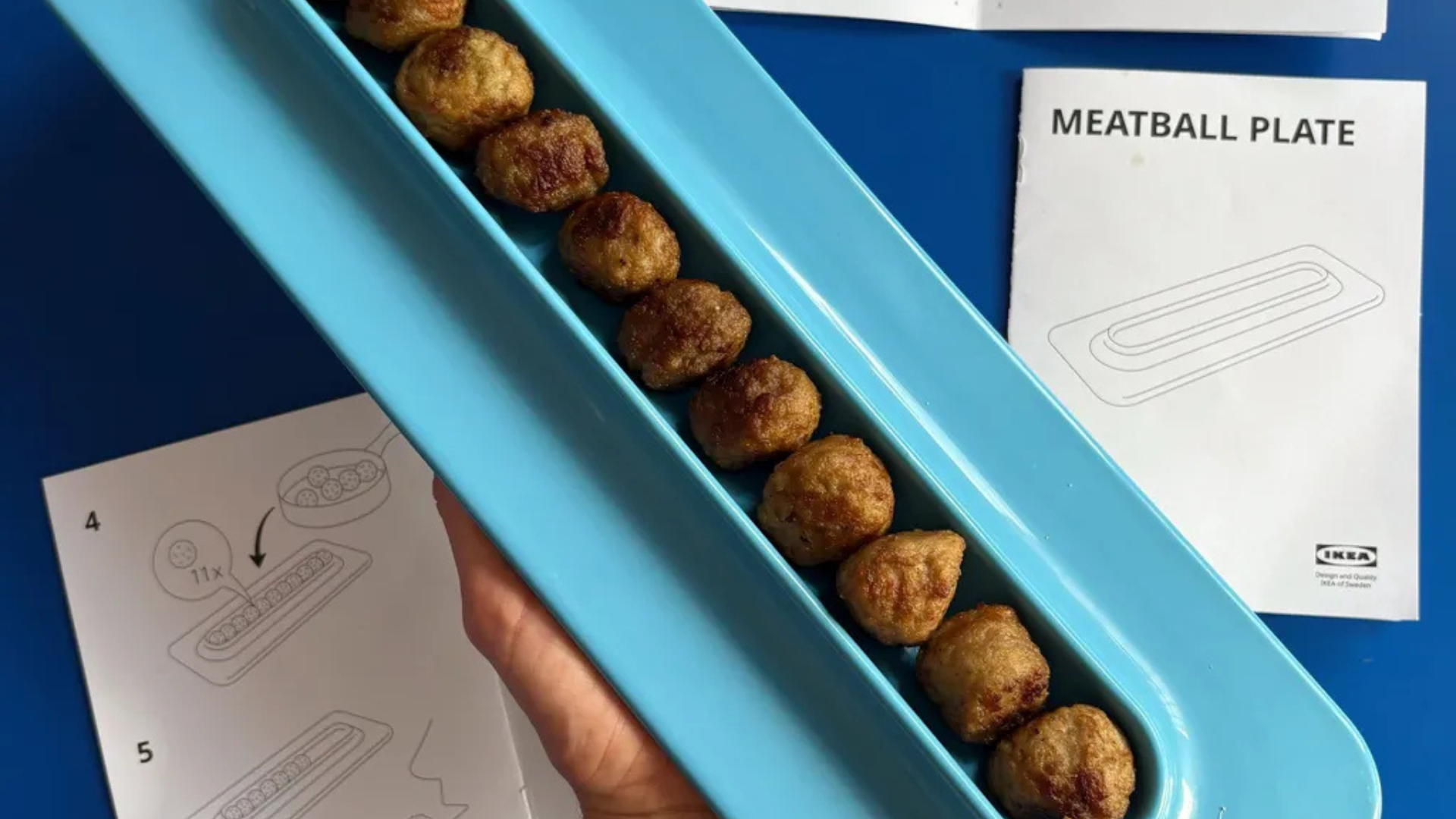 Ikea's meatball plate might be the most genius accessory of the year