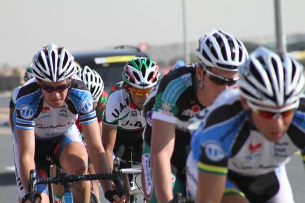 South Africa's Team Medscheme were well represented in the front group