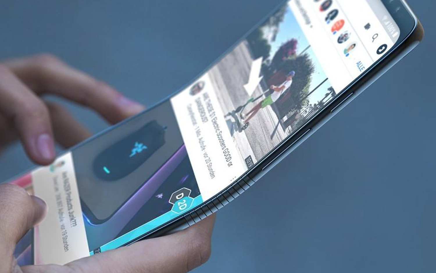 Samsung Will Release Foldable Galaxy Clamshell Just Like The Razr