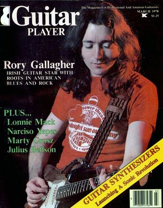 The cover of the March 1978 issue of Guitar Player magazine