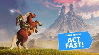 The Legend of Zelda: Ocarina of Time screenshot with a Tom's Guide "Act Fast" deals badge