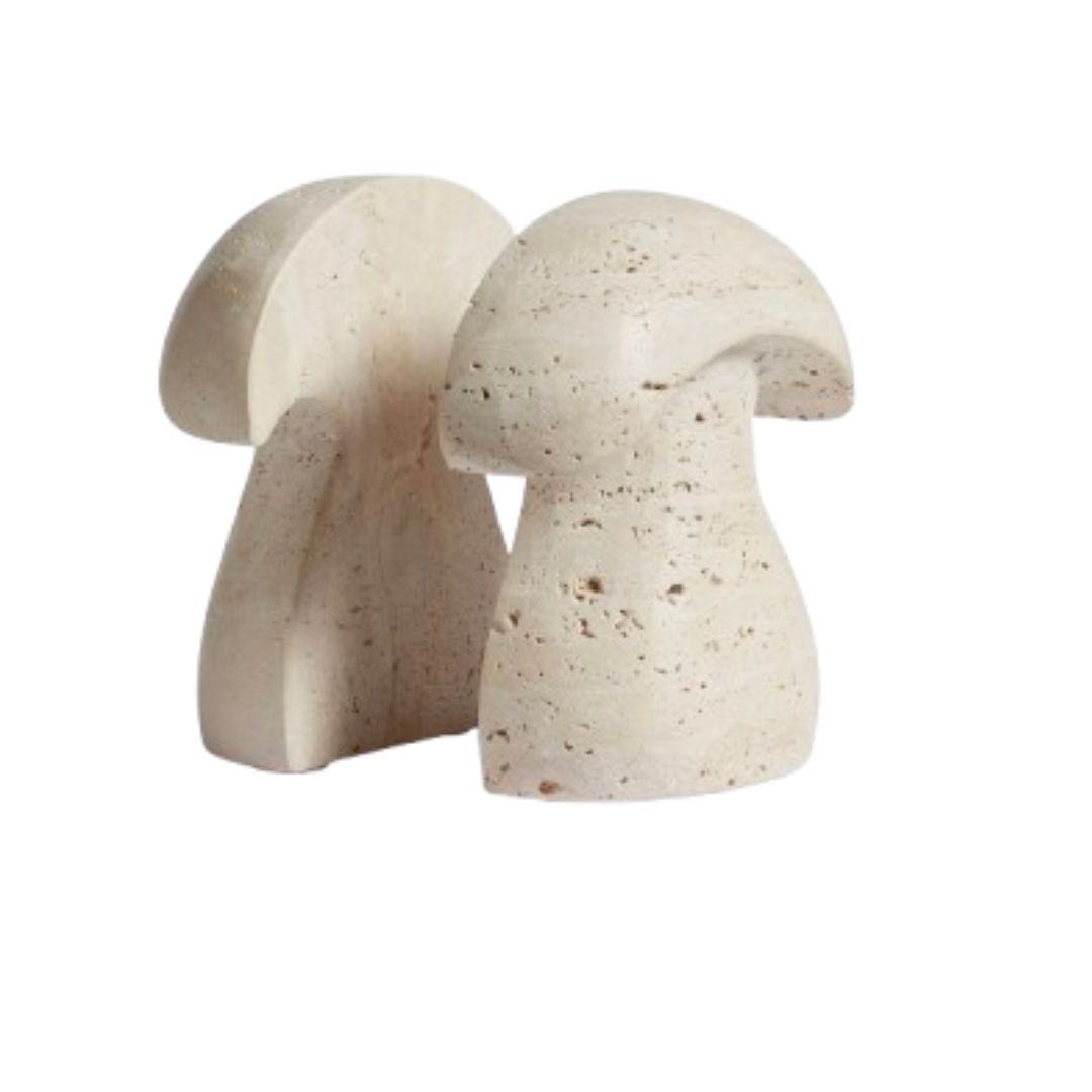 Muscaria Mushroom Bookends Pair