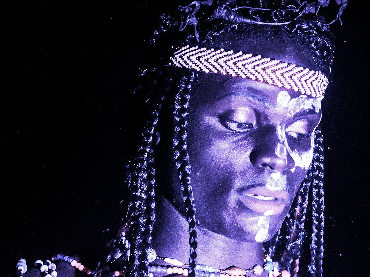 This transgender participant in the pageant tried to tear off her braids when the police arrived