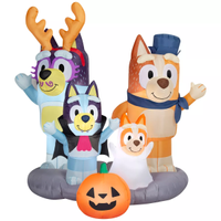 Gemmy Halloween Inflatable Bluey and Family Scene: was $240 now $169 @ Target