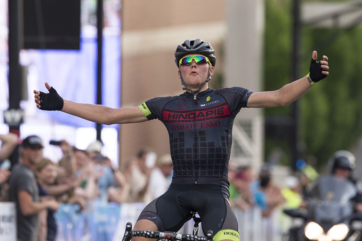 Toms Skujiņ&scaron; (Hincapie) wins in Winston-Salem
