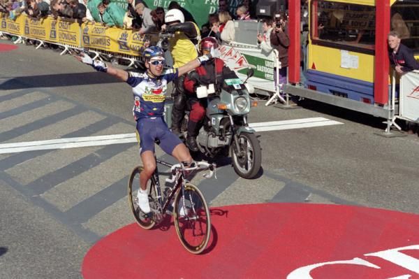Bartoli winning his first Liege title in 1997