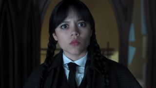Jenna Ortega as Wednesday Addams in the second season of Netflix's Wednesday