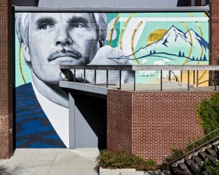 The Turner mural at the Atlanta Techwood campus was created by renowned artist Jeks