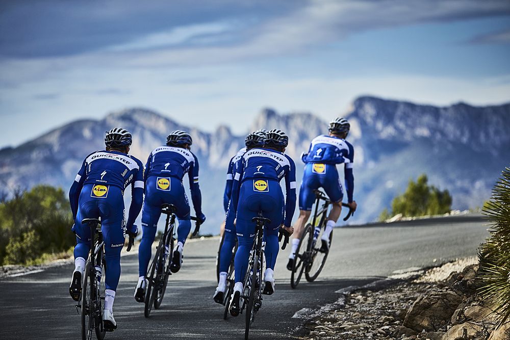 Quick-Step Floors training camp in Calpe