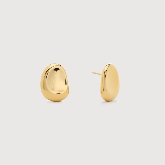 Gold Vermeil Aria Bold Stud Earrings