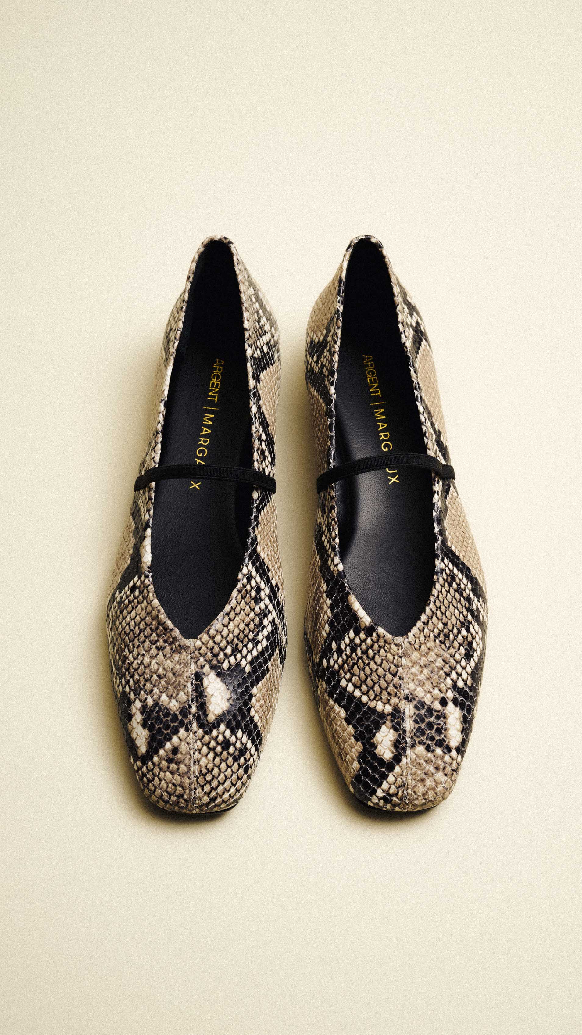 The Phoebe in Natural Python Embossed