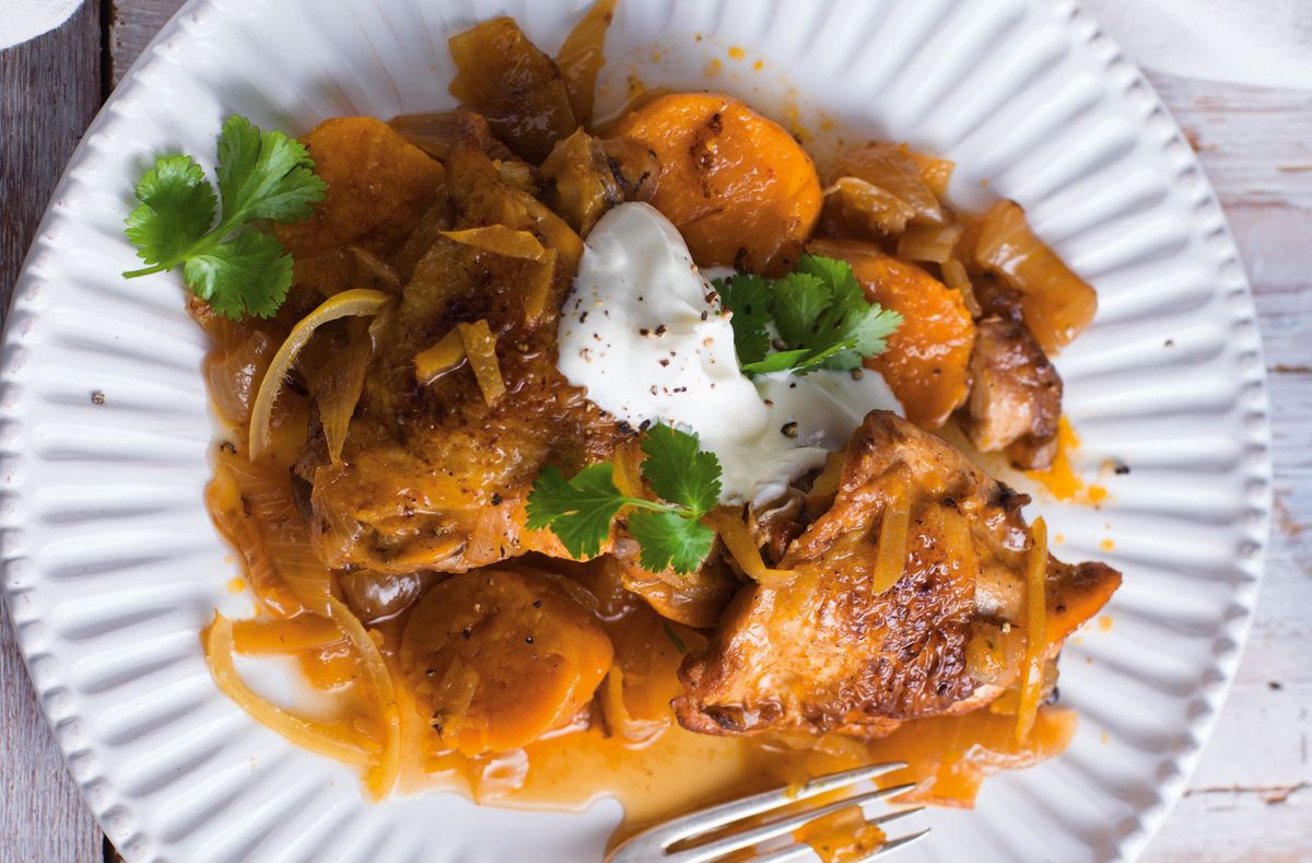 Slow-cooked North African chicken | Dinner Recipes | GoodtoKnow