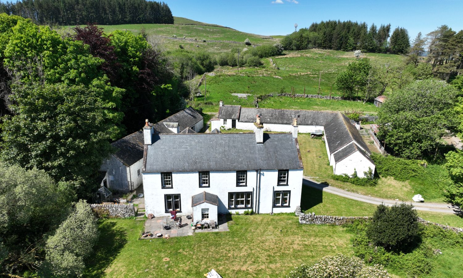 One of the properties on the Cally Estate