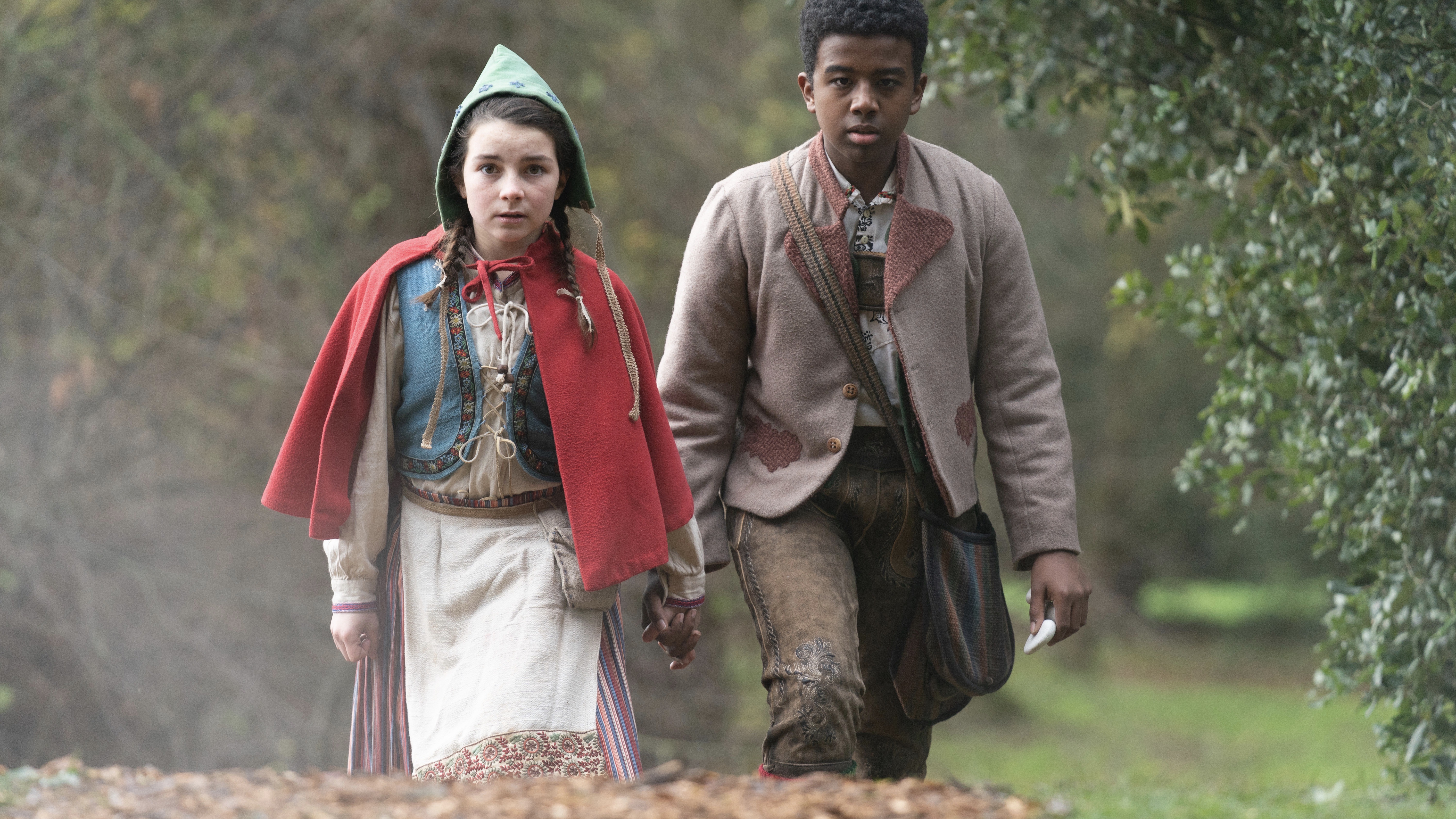 Lilly Aspell and Bill Bekele in Hansel & Gretel: After Ever After