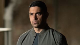 Torres staring down Mateo in the NCIS Season 23 finale.