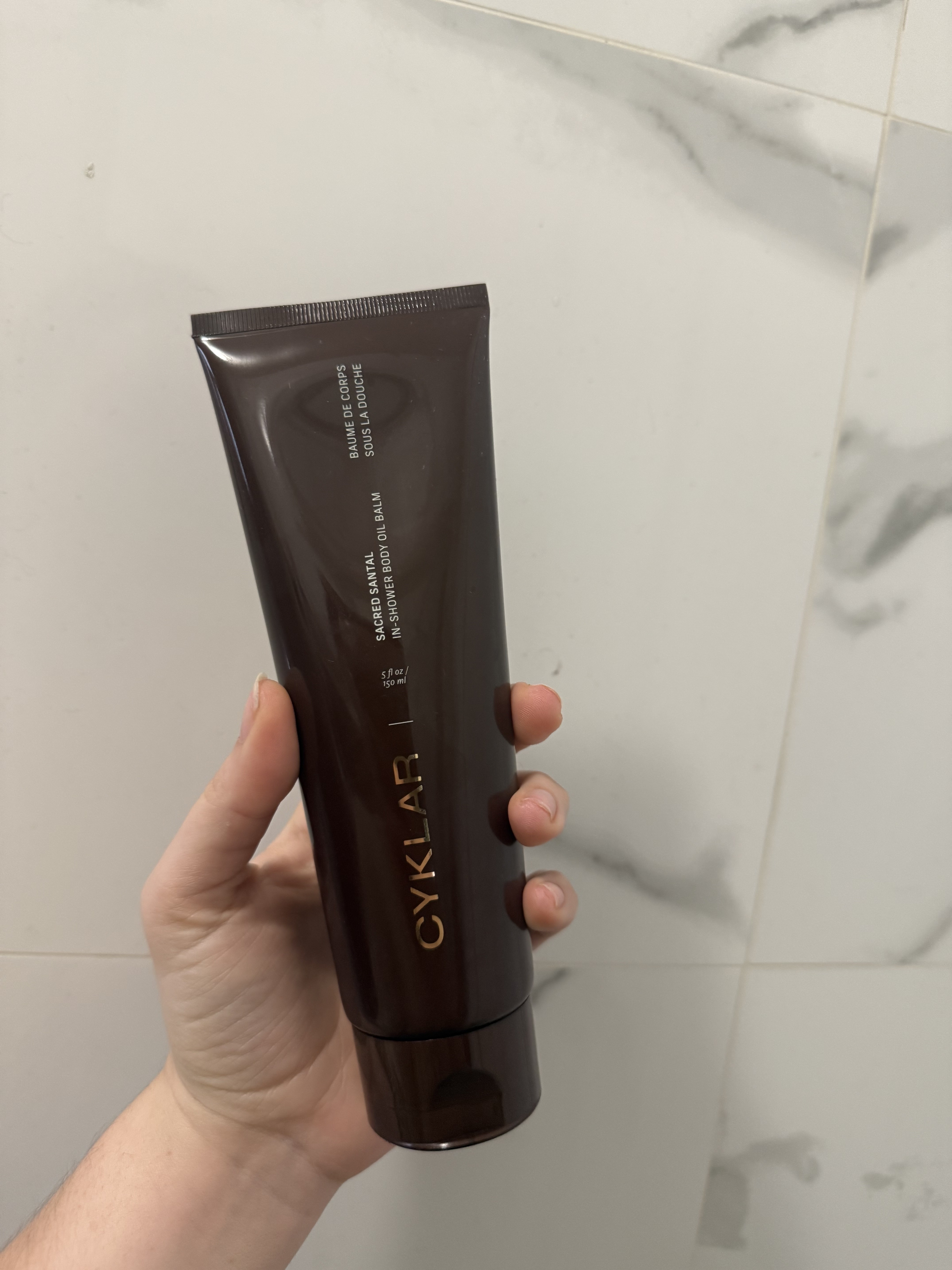 Brooke Knappenberger tests the Cyklar Body Balm