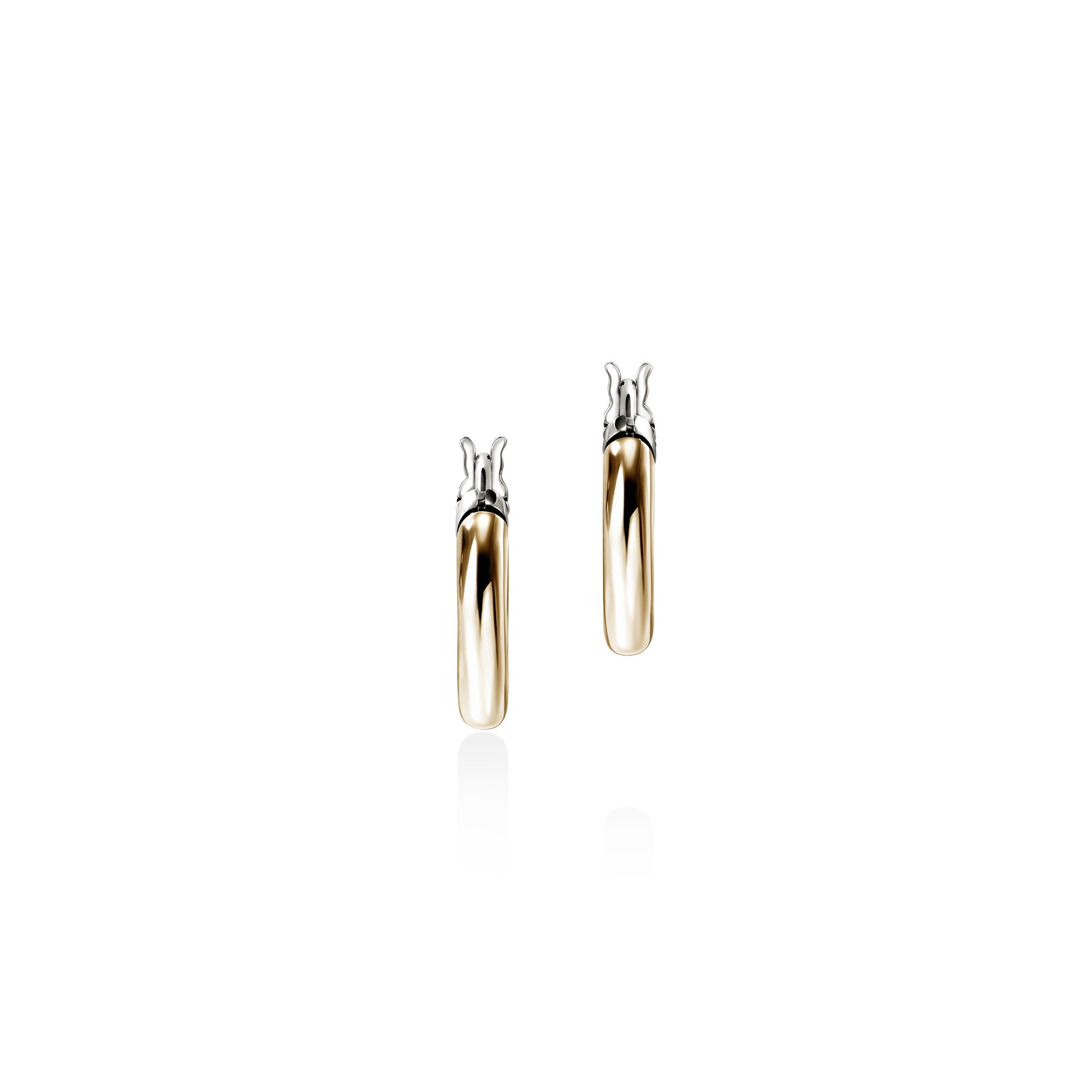 Jh Essential Hoop Earring, Gold, Sterling Silver, 14mm|ezz98709