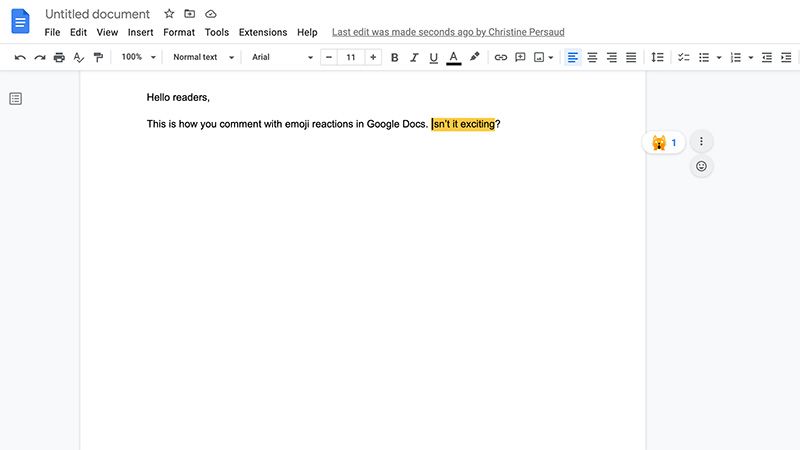 How to comment with emoji reactions in Google Docs | Android Central