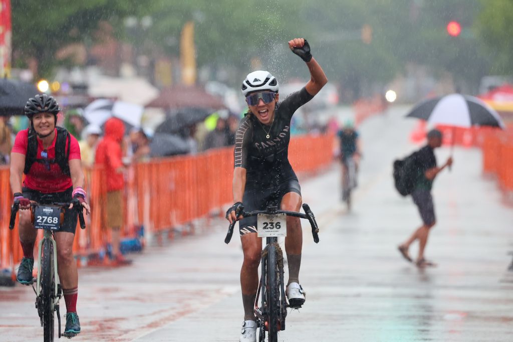 Carolin Schiff wins Unbound Gravel 200