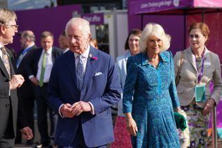 Queen Camilla at the Chelsea Flower Show