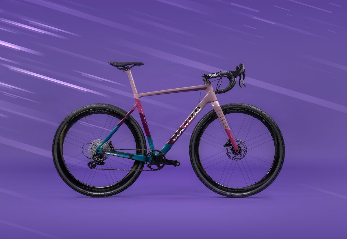 Nathan Haas' Colnago G3-X Purple Rain