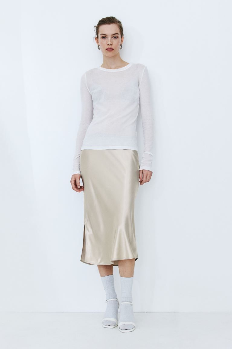 Satin Skirt