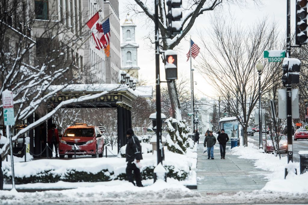 Winter in Washington, DC. 