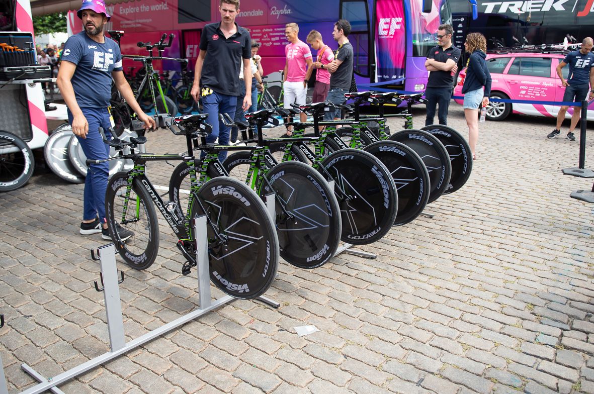 EF Education First's Cannondale SuperSlice
