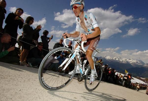 John Gadret (Ag2R - La Mondiale) put in a strong performance on the Plan de Corones.