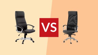 Mesh vs Leather office chair