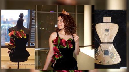 Rehana's "Blooming Dress"