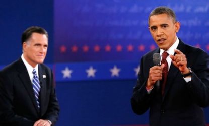 President Obama went on the attack in the second presidential debate on Oct. 16, all but calling Mitt Romney a liar several times.