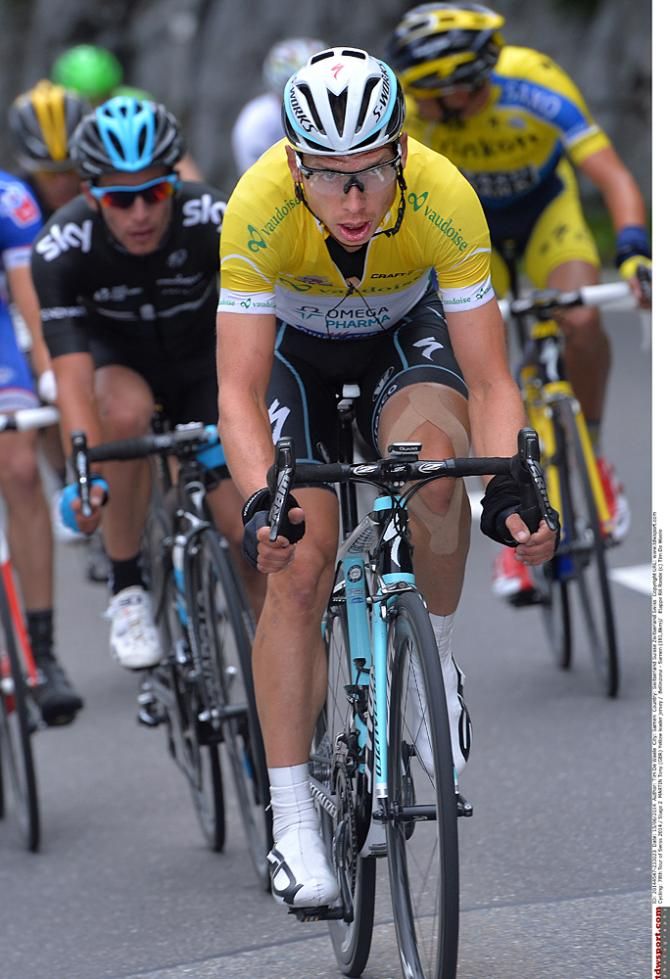 Race leader Tony Martin (Omega Pharma-QuickStep)