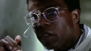 Clarence Gilyard Jr. as Theo reciting The Night Before Christmas in Die Hard