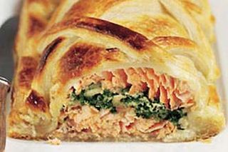 Salmon en croute