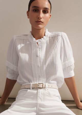 Cheesecloth Blouse