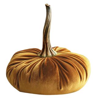 1 Pcs Large Handmade Velvet Pumpkin