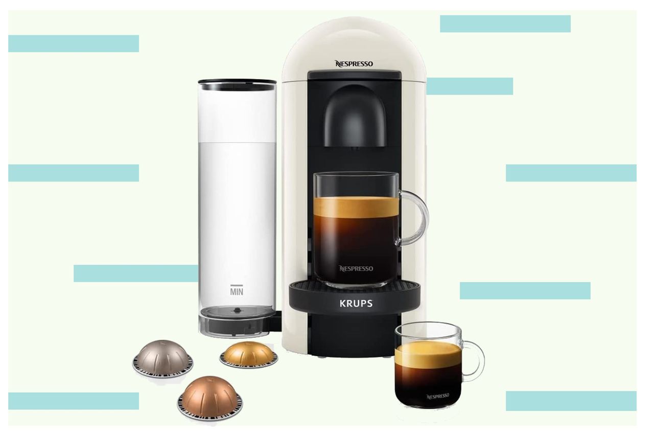 Save 50 on this Nespresso Vertuo Plus coffee machine by Krups this