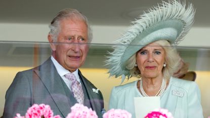 King Charles and Queen Camilla at Royal Ascot