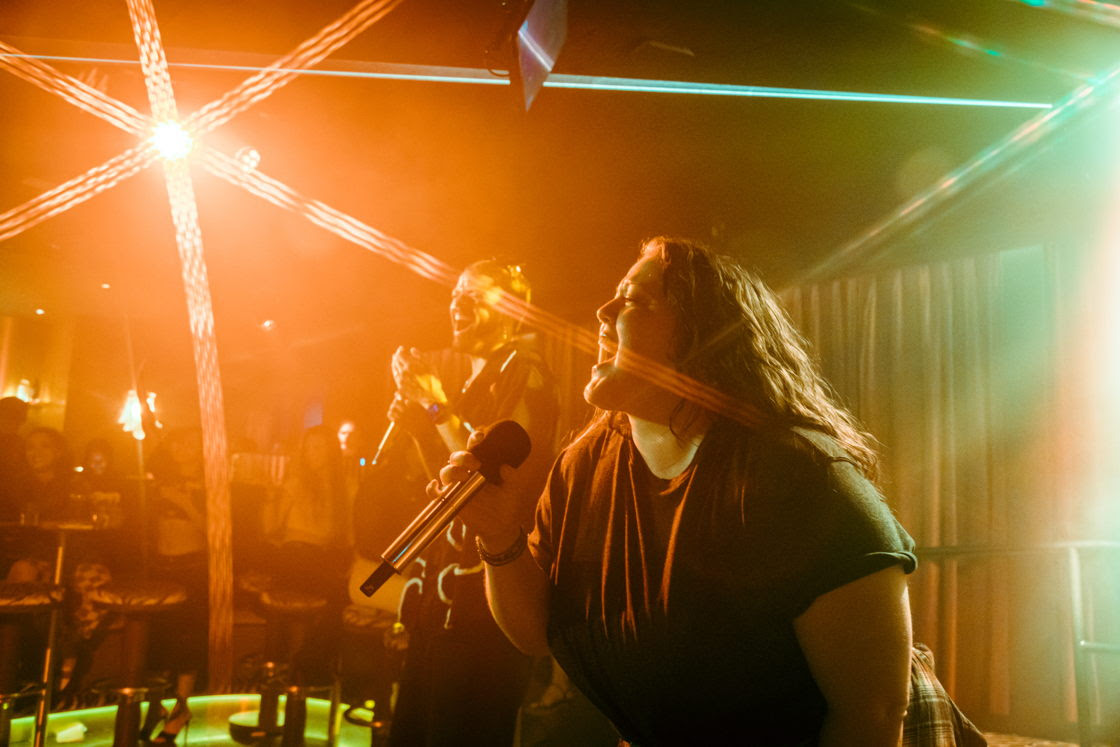 Sennheiser gear including the EW-DX, WSM, and wireless microphones help make karaoke at Mic Drop feel (and sound) like a professional production.